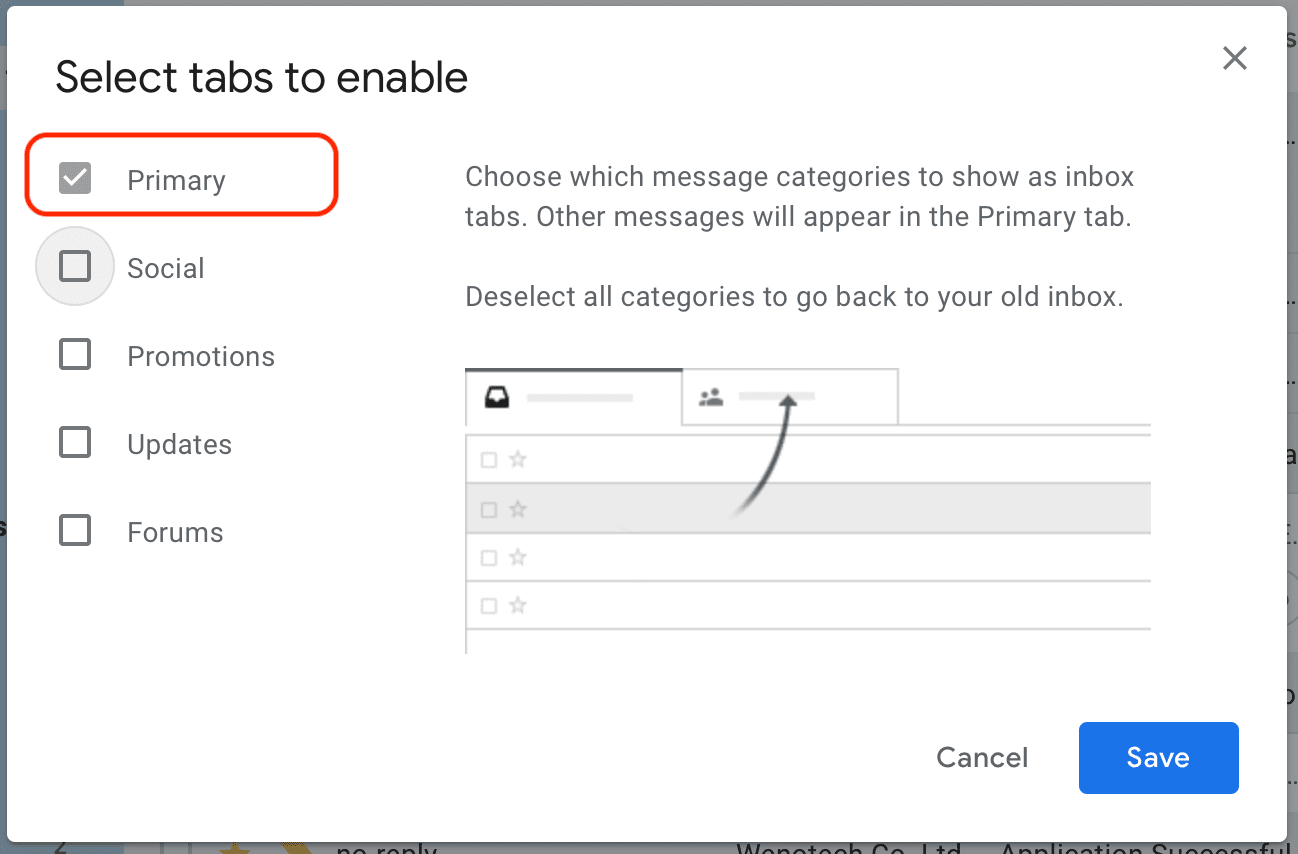 How To Land In Gmail's Primary Tab