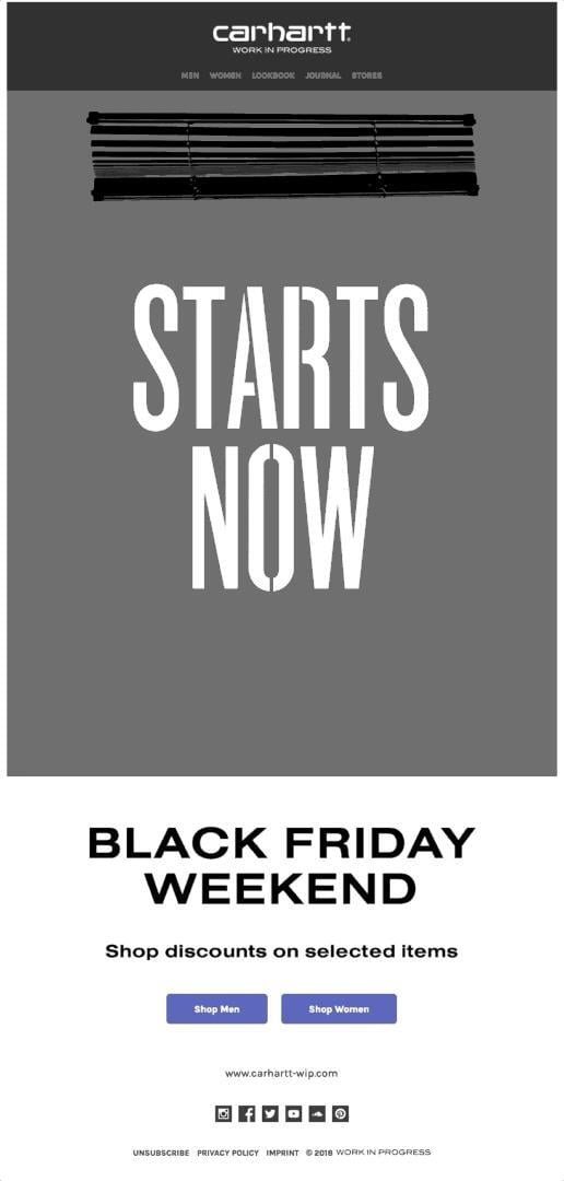 black friday surprise and delight emails